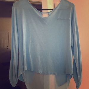 Blue long sleeve